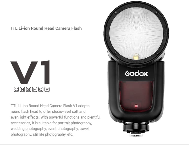 Godox V1 Flash for FUJIFILM
