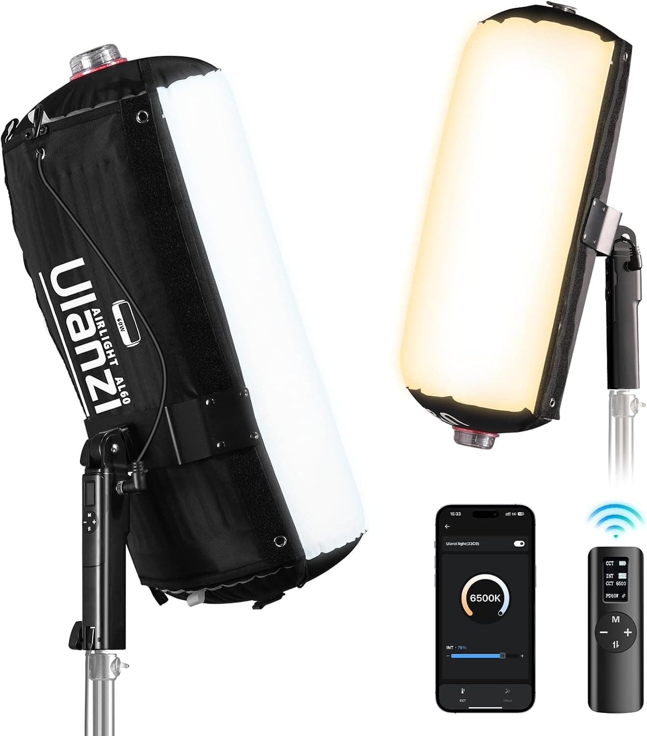 Ulanzi AL60 Inflatable Bi Color LED Air Tube Light