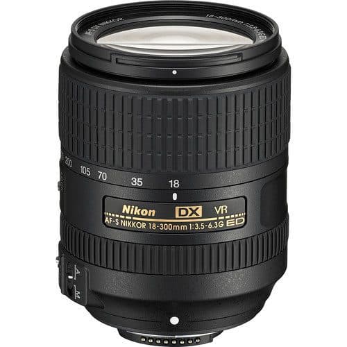 Nikon AF-S DX NIKKOR 18-300mm f3.5-6.3G ED VR Lens