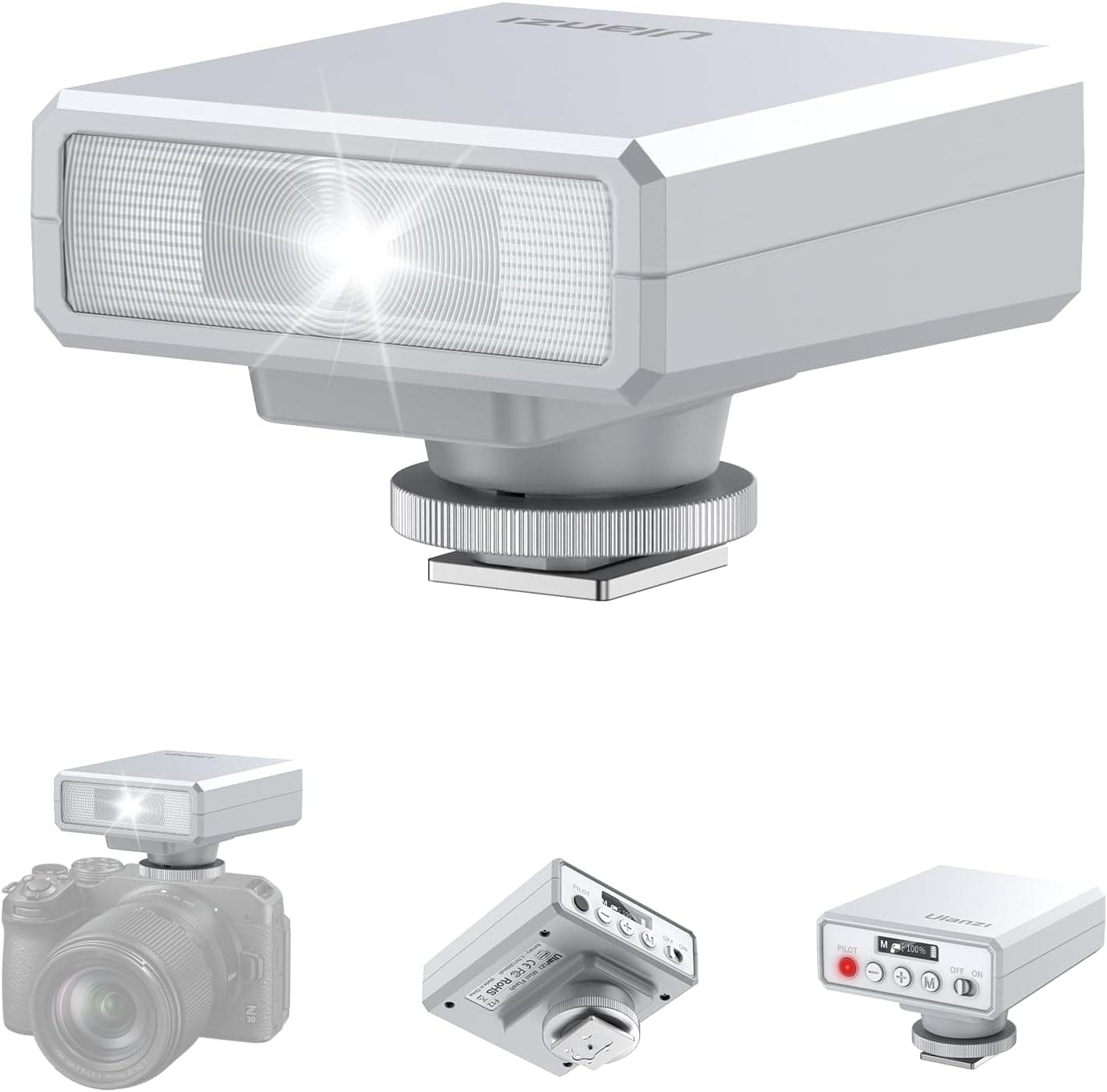 Ulanzi F12 Mini Camera Flash Speedlite (Black)