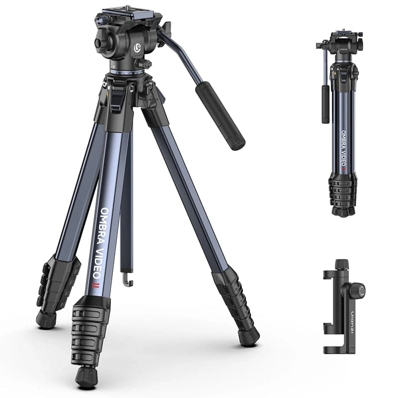 Ulanzi Ombra Video II XIANG Aluminum Tripod with Fluid Head