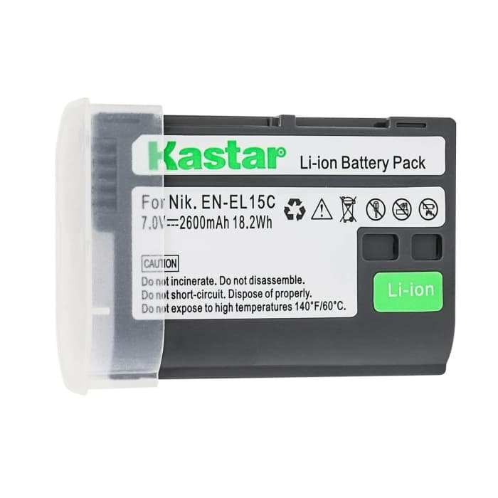 Kastar Rechargeable Li-ion Battery for EN-EL15c