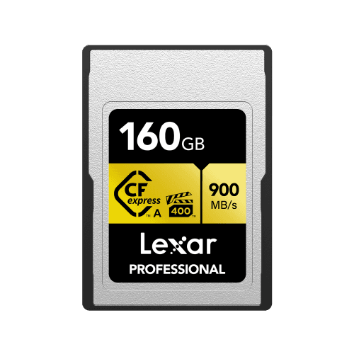 Lexar 160GB Professional CFexpress Type A Card GOLD Series