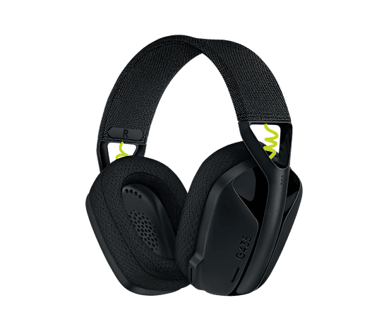 Logitech G G435 Wireless Gaming Headset (Black / Yellow)