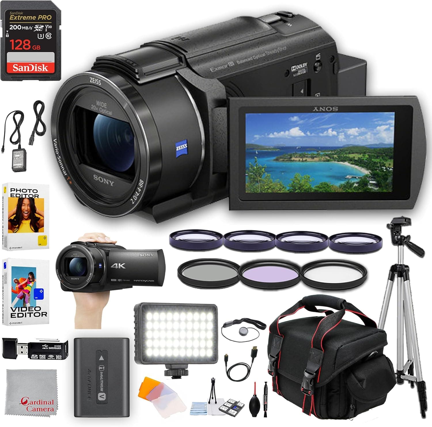 Sony FDR-AX43A UHD 4K Handycam Camcorder