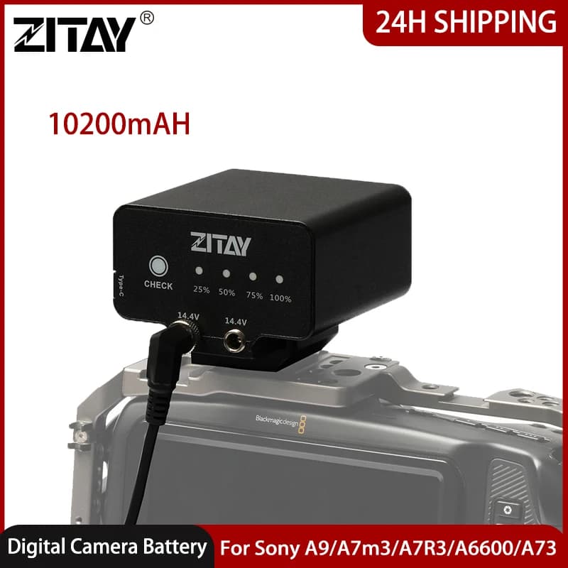 ZITAY 14.4V External Camera Battery 95WH