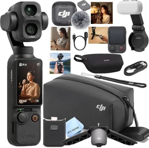 DJI Osmo Pocket 4p Standard Combo 4K/240fps Gimbal Action Camera