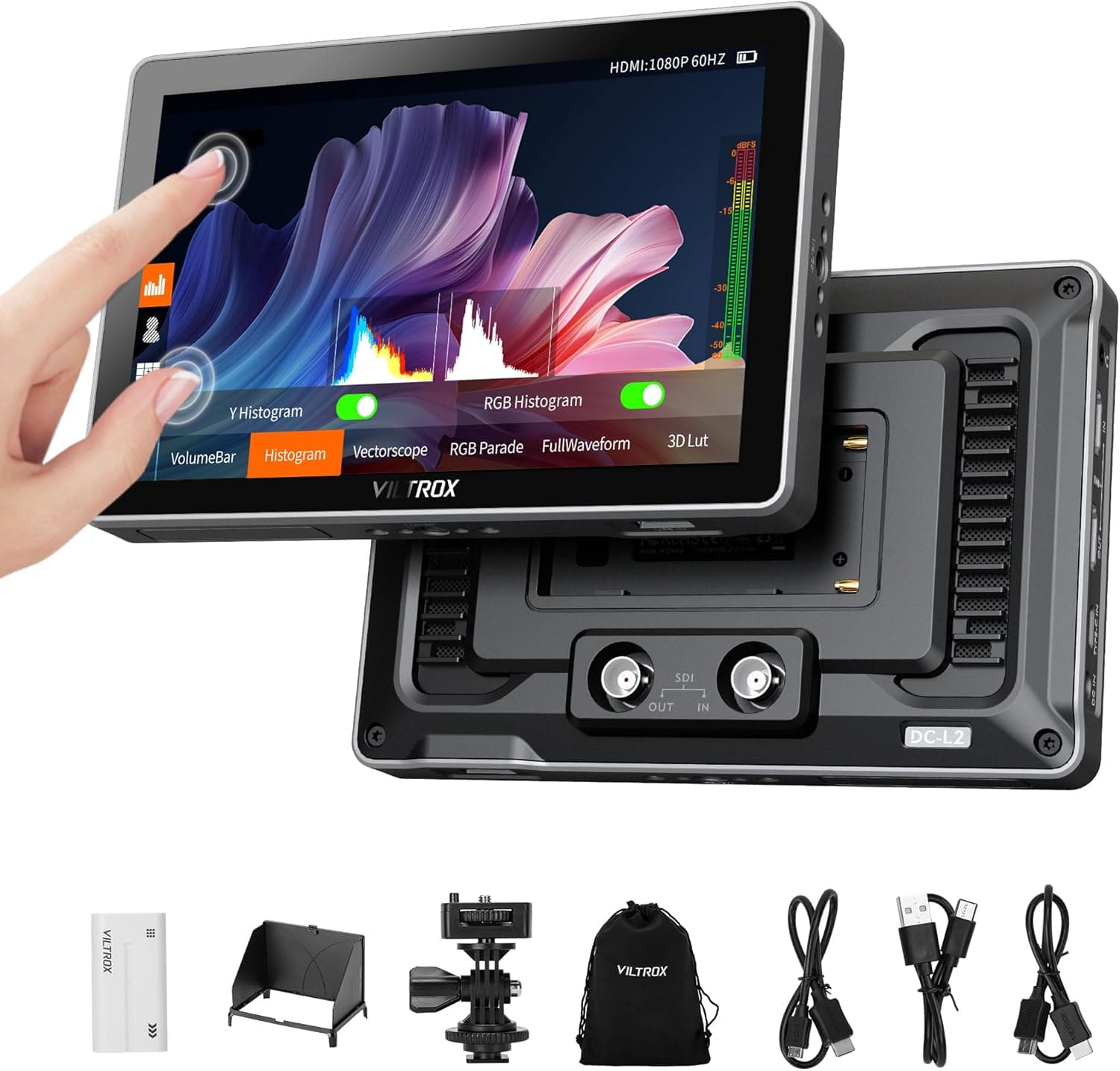 Viltrox DC-L2 7 HDMI/SDI Touchscreen Monitor