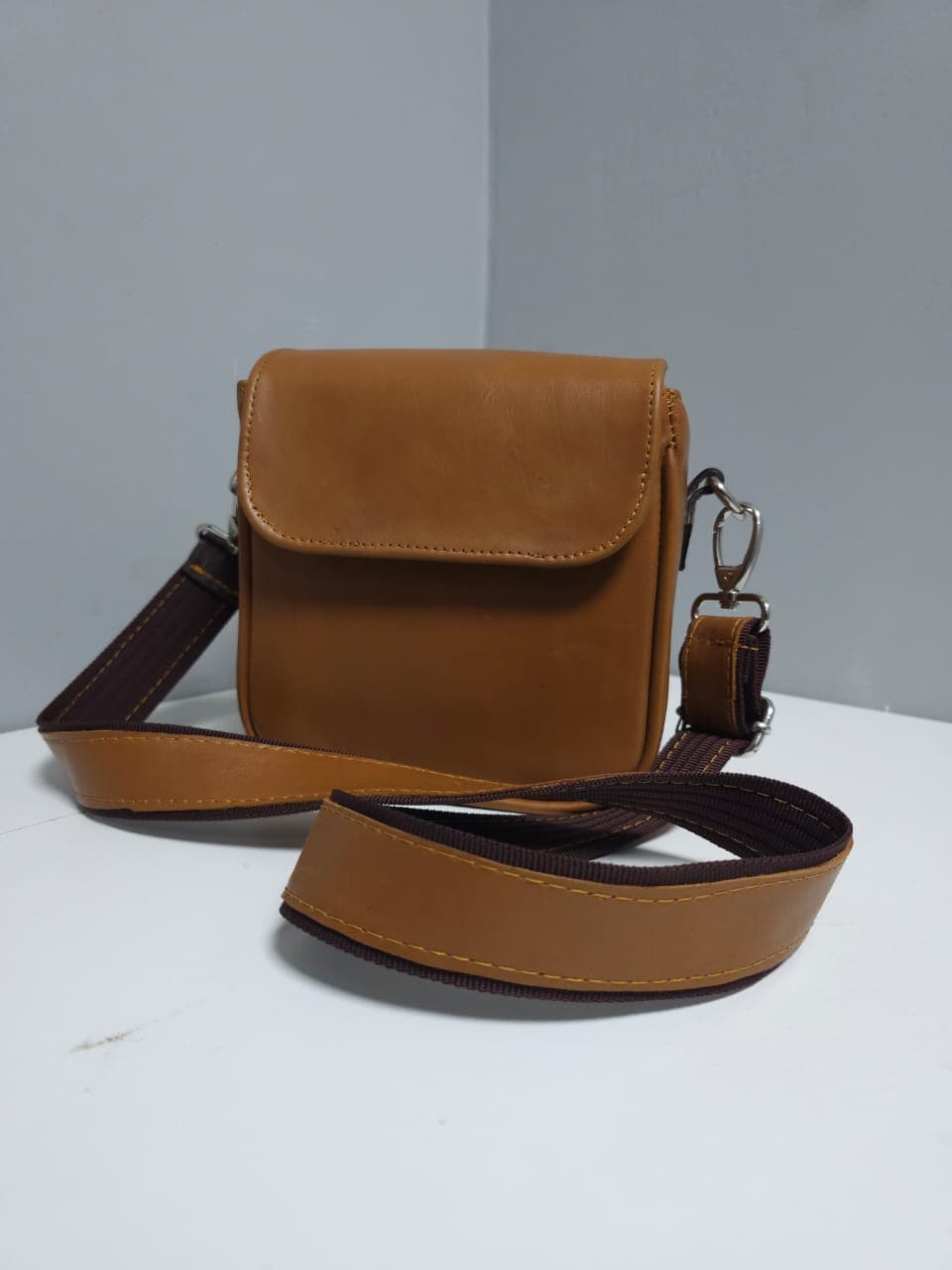 Portable Camera Leather Bag