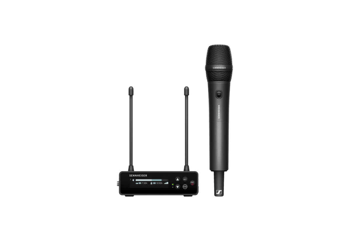 Sennheiser EW-DP 835 SET Camera-Mount Digital Wireless Handheld Microphone System (R1-6 520 to 576 MHz)