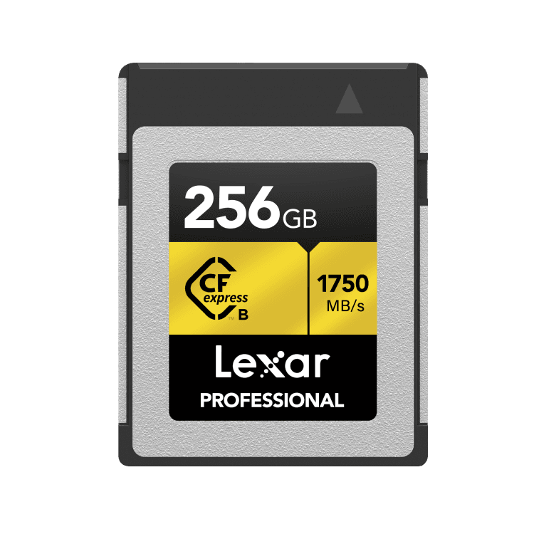 Lexar 256GB Professional CFexpress Type B Card GOLD Series