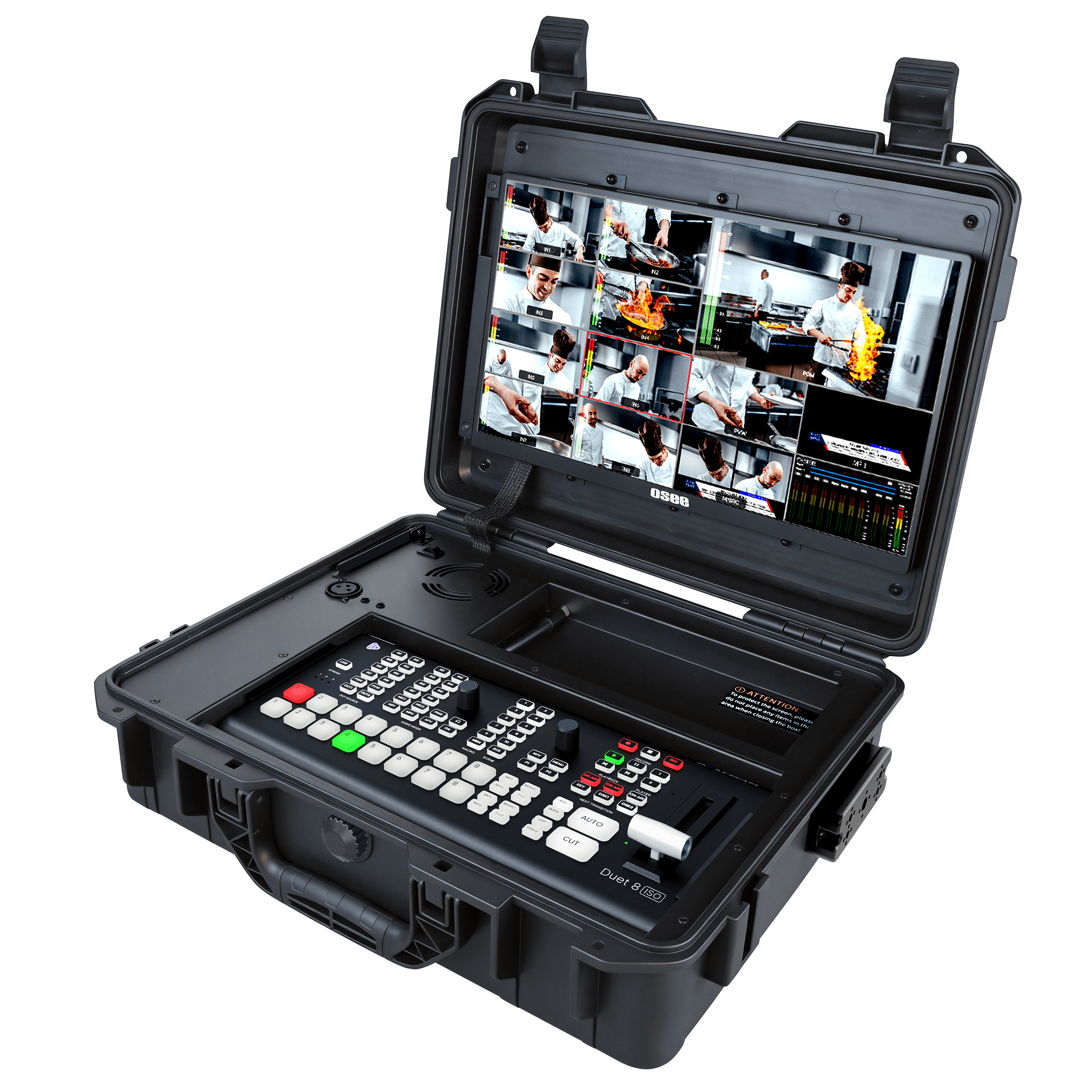 OSEE GoStream Duet 8 ISO 8-Channel Live Stream Switcher
