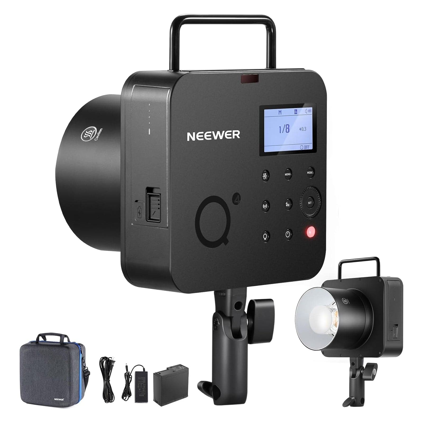 NEEWER Q4 400W 2.4G TTL Flash