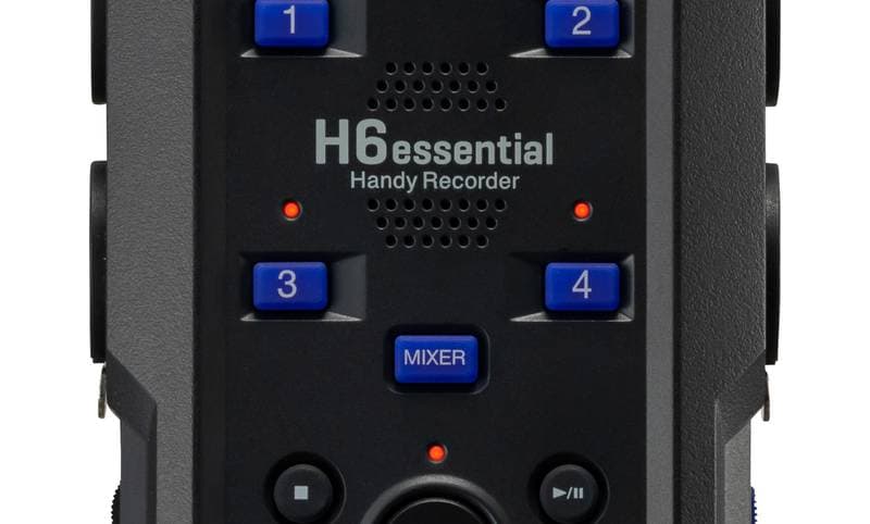 Zoom H6 Essential 6-Track 32-Bit Float Portable Audio Recorder