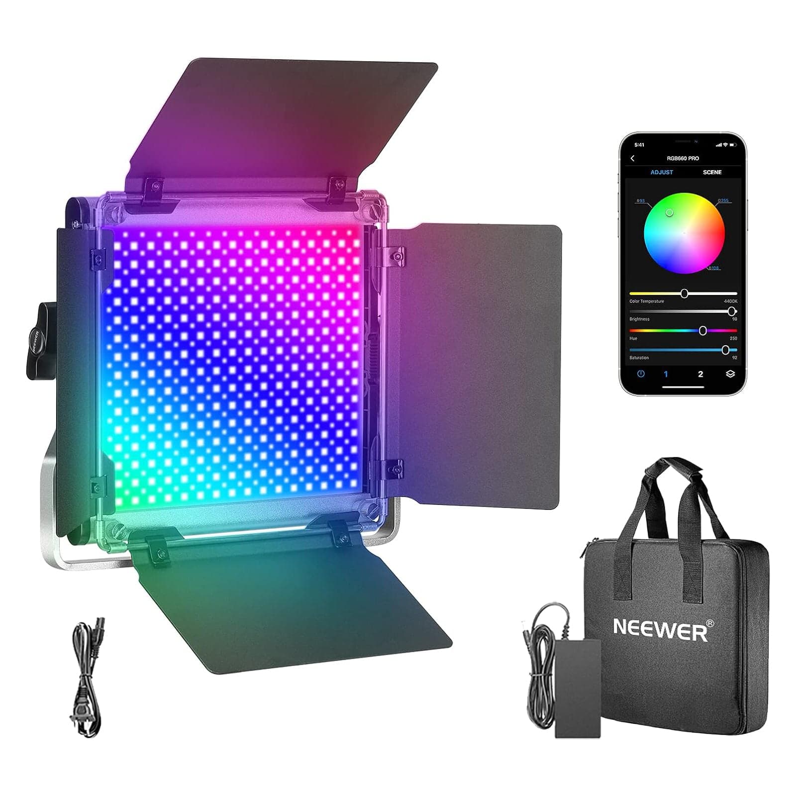 Neewer 660 Pro RGB Smart Metal LED Light