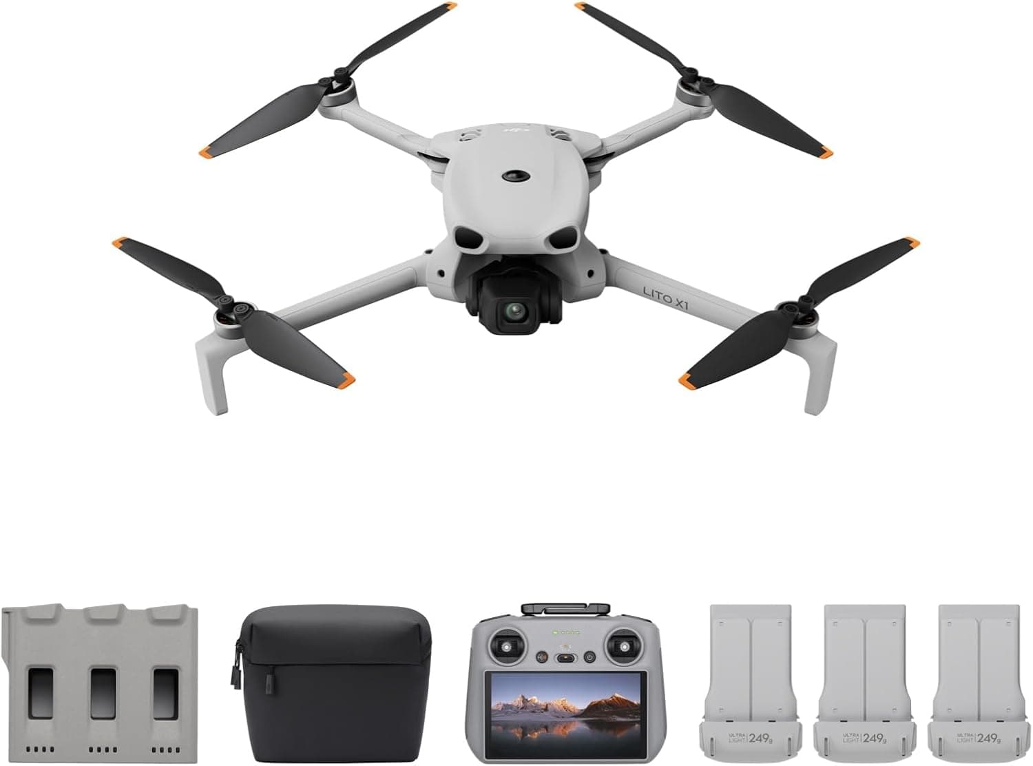 DJI Lito X1 Drone Fly More Combo with DJI RC 2 Controller