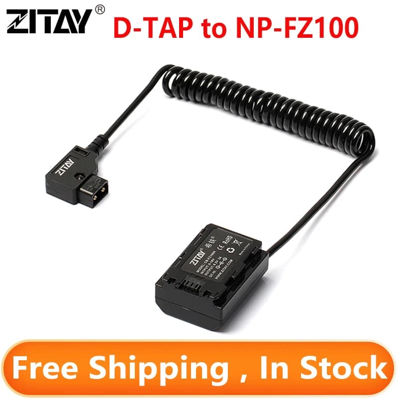 ZITAY D-tap to NP-FZ100 Dummy Battery