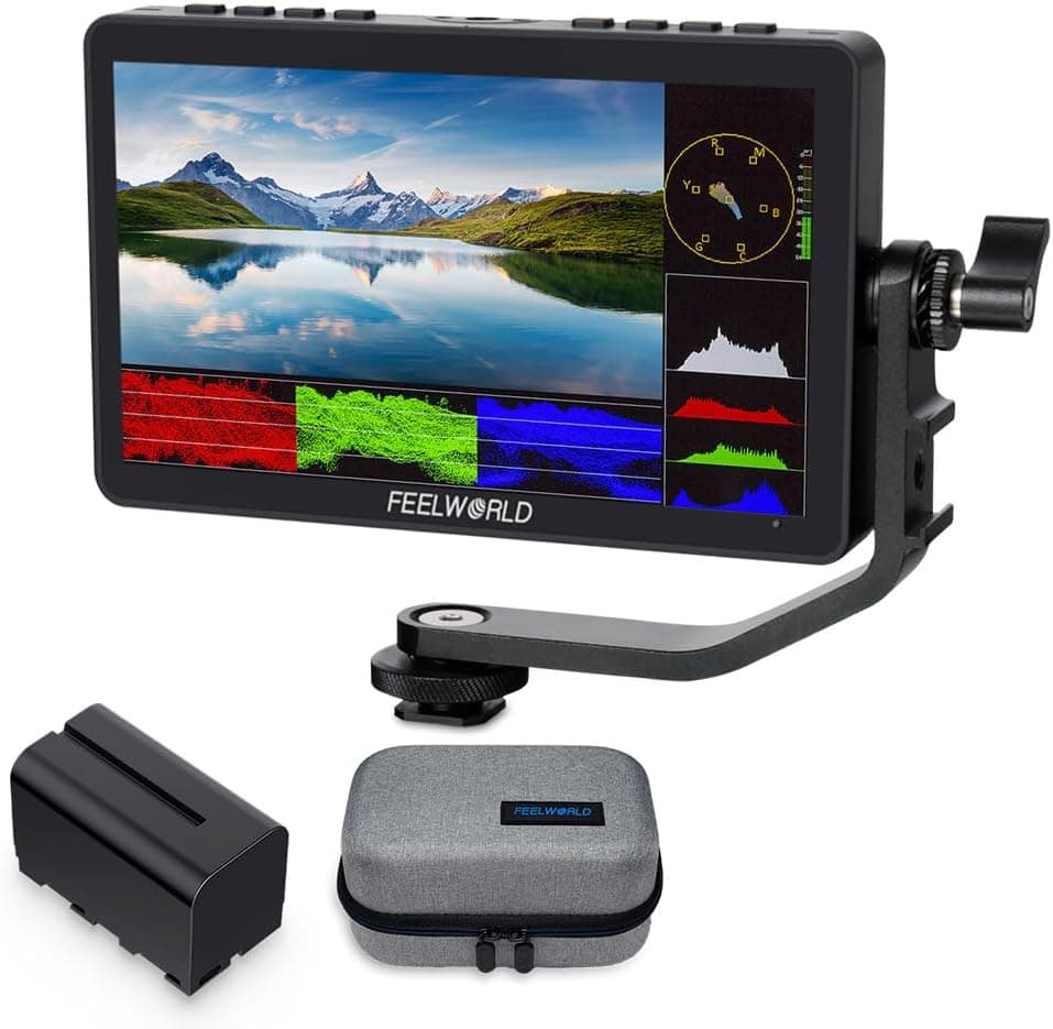 FEELWORLD F5 Pro V4 6″ Touch Screen DSLR Camera Field Monitor