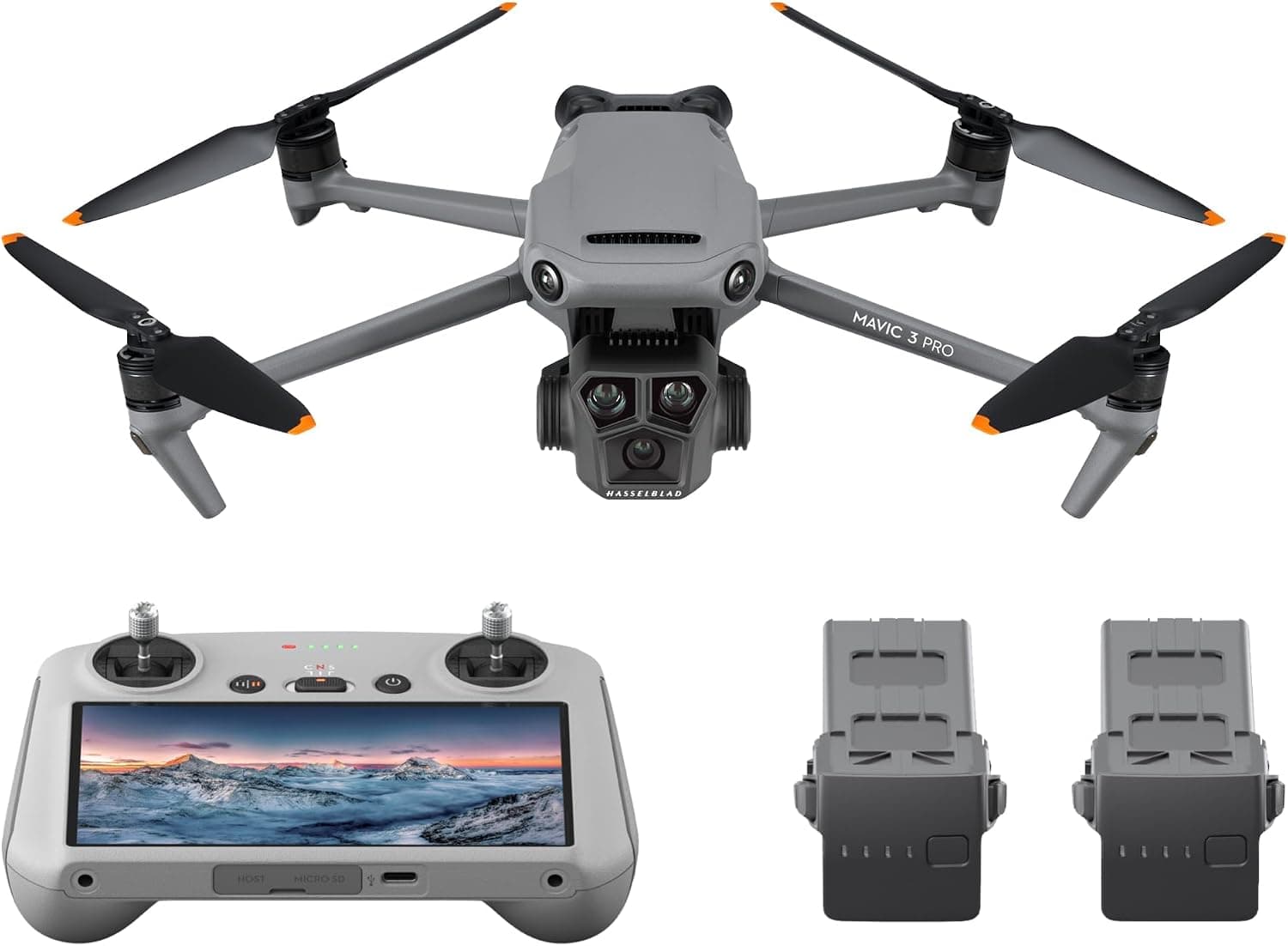DJI Mavic 3 Pro Drone Fly More Combo with DJI RC