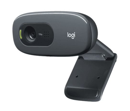 Logitech C270 HD Webcam (Black)