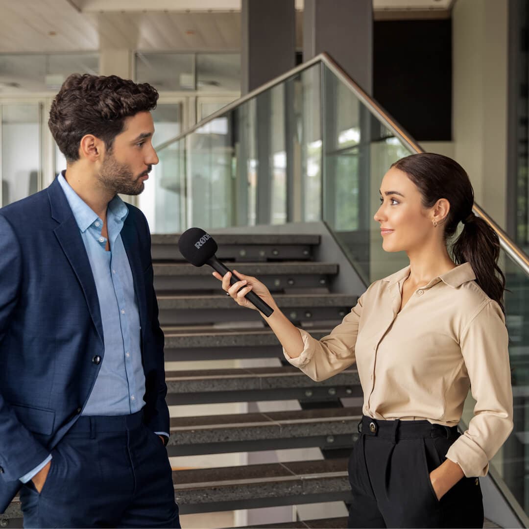 RODE Interview GO Handheld Mic Adapter for the Wireless GO