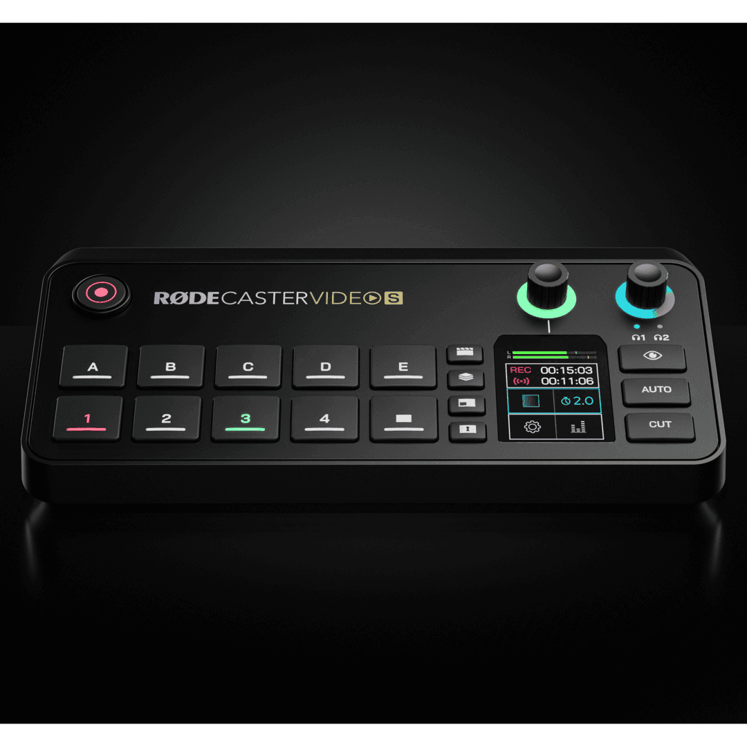 RODECaster Video S All-in-One AudioVideo Console