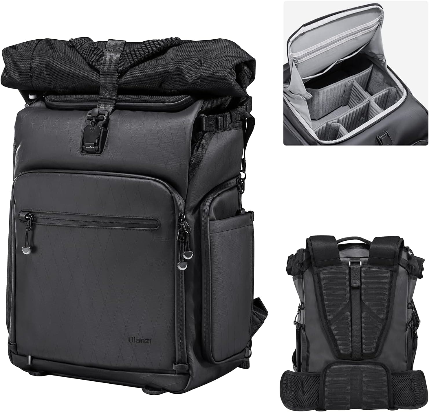 Ulanzi BT01 Business Travel Backpack Black 25.5L