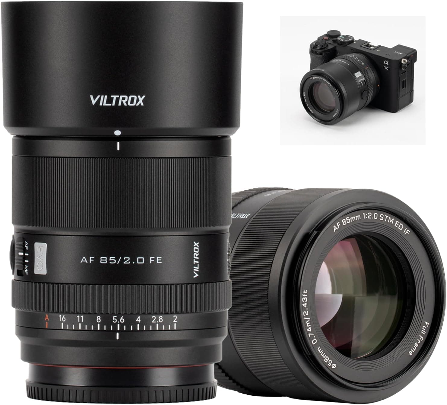 Viltrox AF 85mm f2 EVO Lens Sony FE