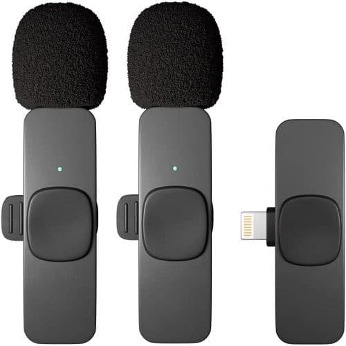 K9 dual wireless lavalier microphone