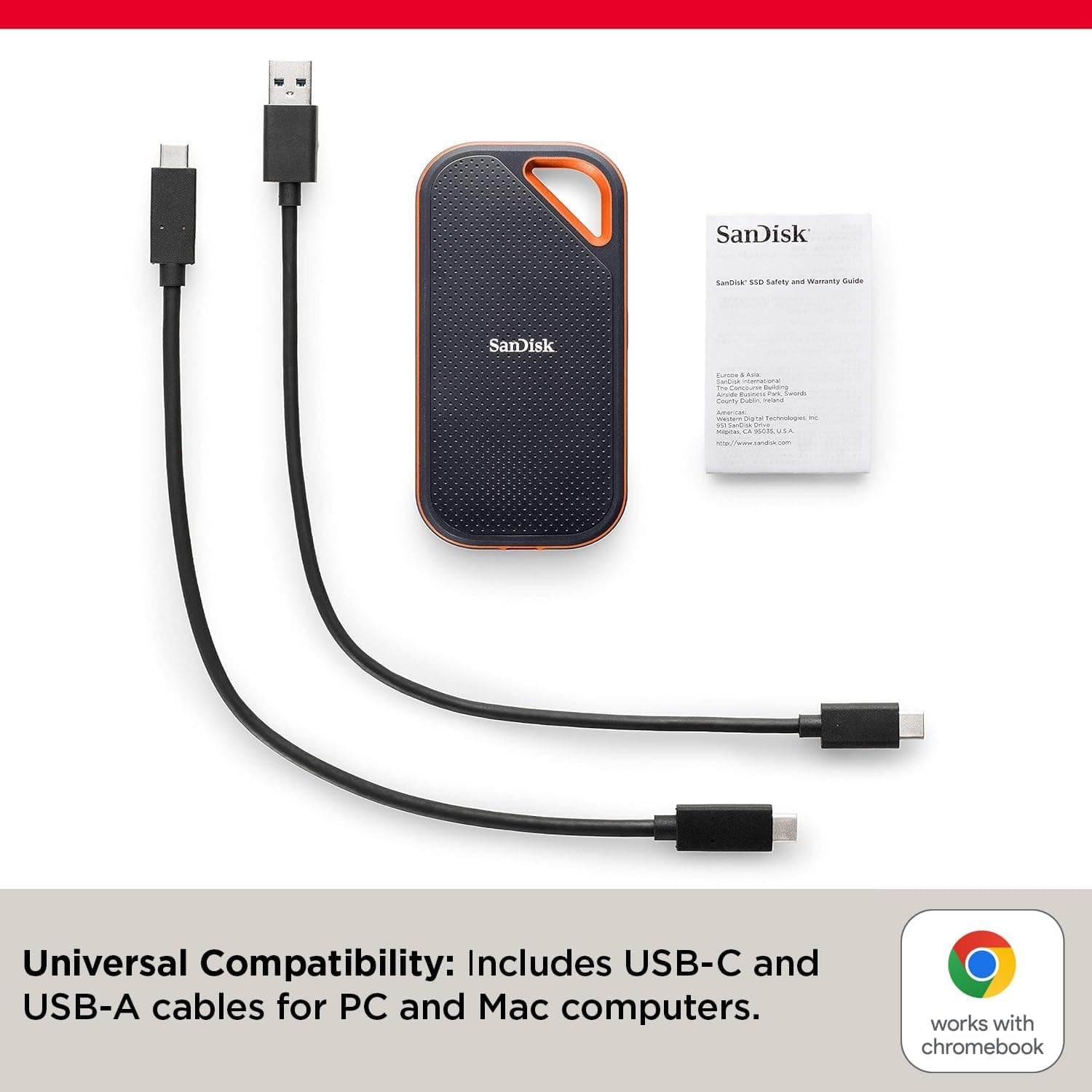 SanDisk 2TB 2000mb/s Extreme Portable SSD