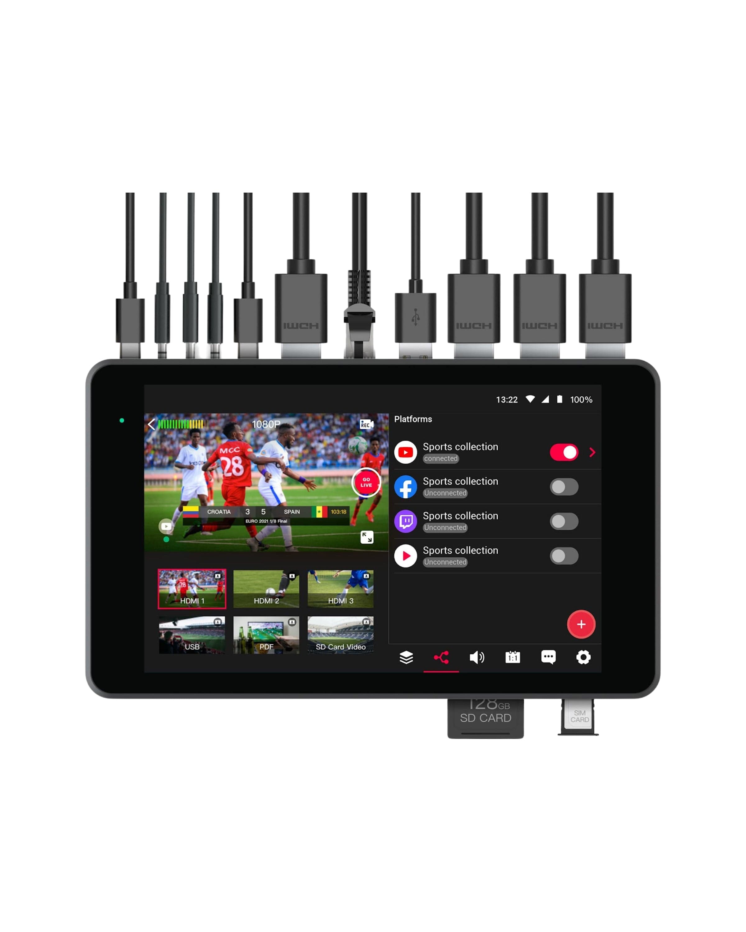 YoloLiv YoloBox Pro All-in-One Multicamera Live Streaming System