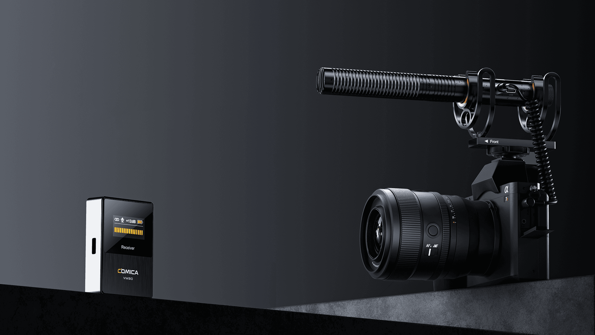 Comica Audio VM30 Wireless Shotgun Microphone System