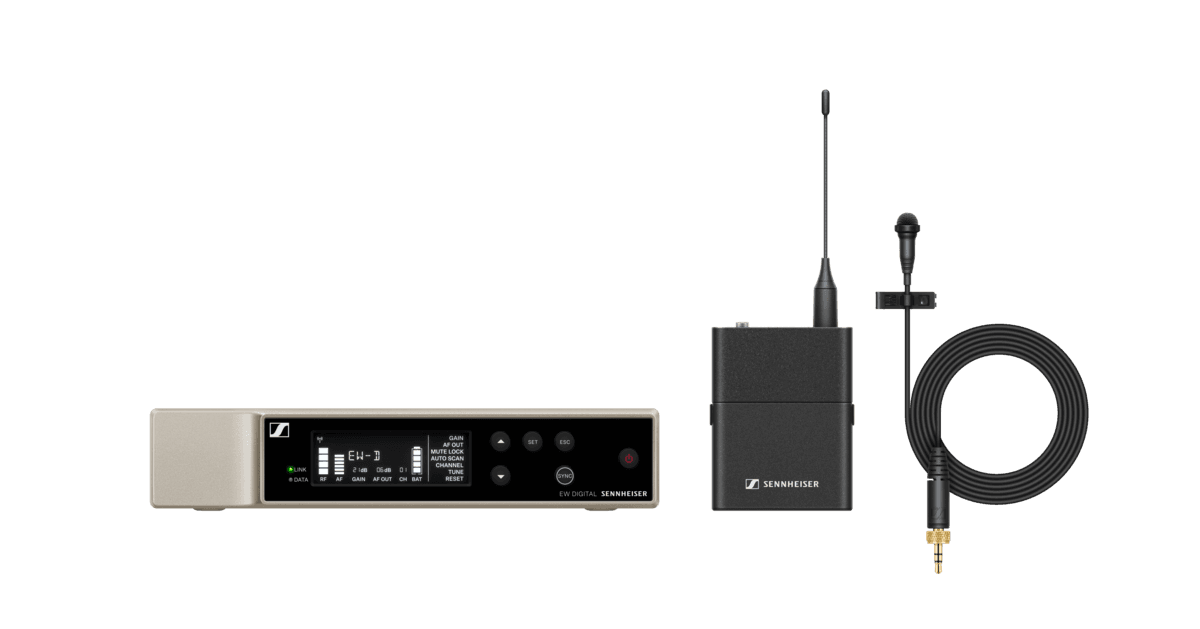 Sennheiser EW-D ME2 SET Digital Wireless Omni Lavalier Microphone System