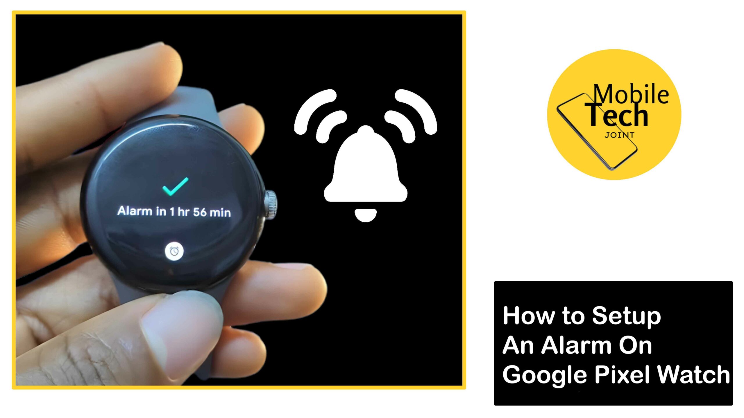 How to Setup an Alarm on Google Pixel Watch