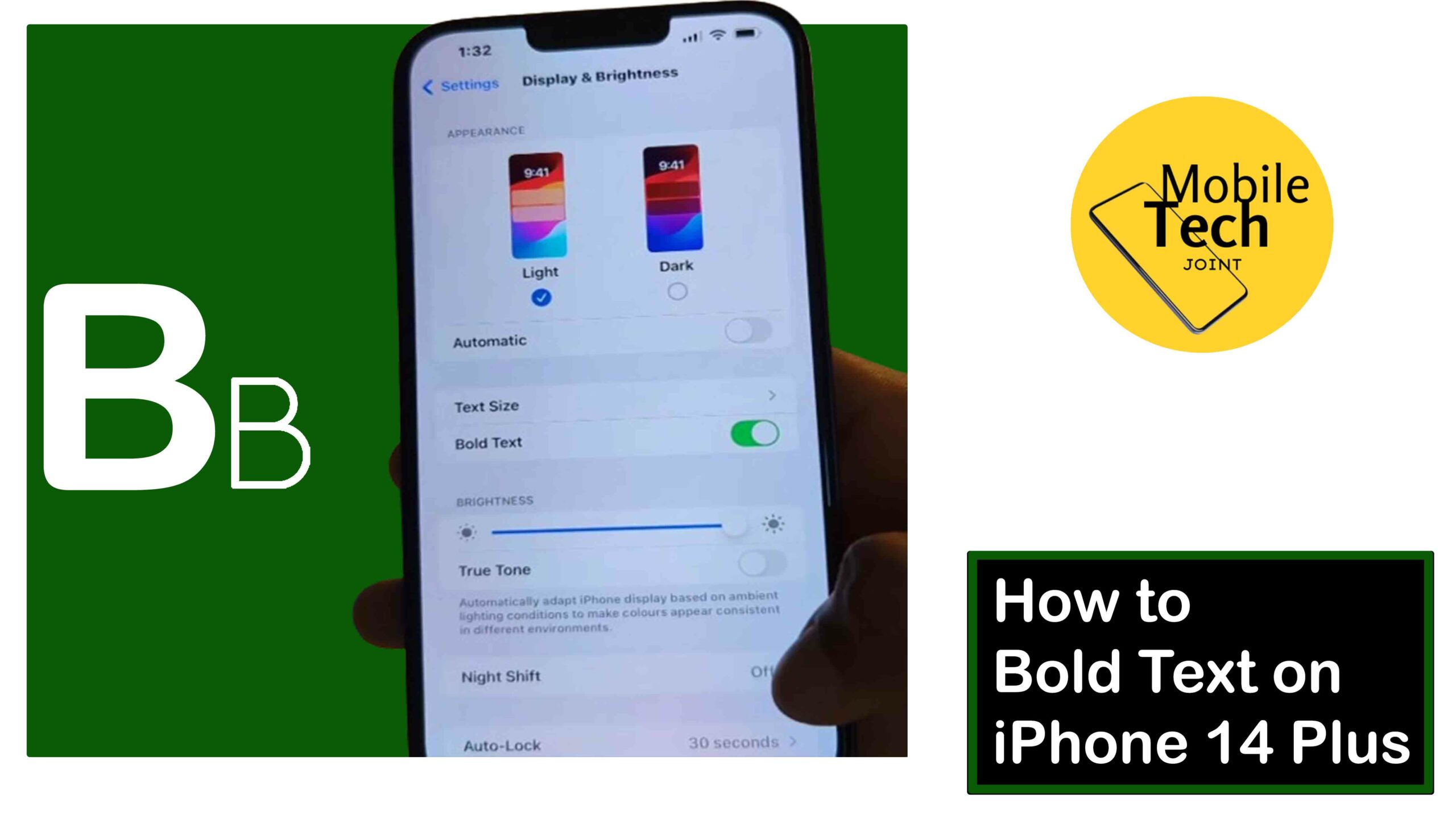 How to Bold Text on iPhone 14 Plus