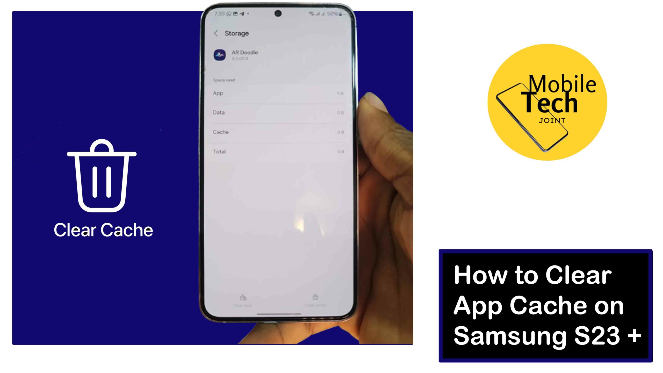 How to Clear App Cache on Samsung S23 +