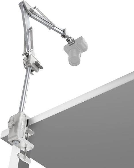 Ulanzi TH04 overhead camera mount filming a hands-on art tutorial from above