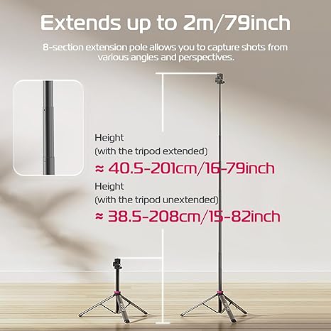 Close-up of the Ulanzi MT-89 light stand showing the quick-release cold shoe mount with an attached LED video light.