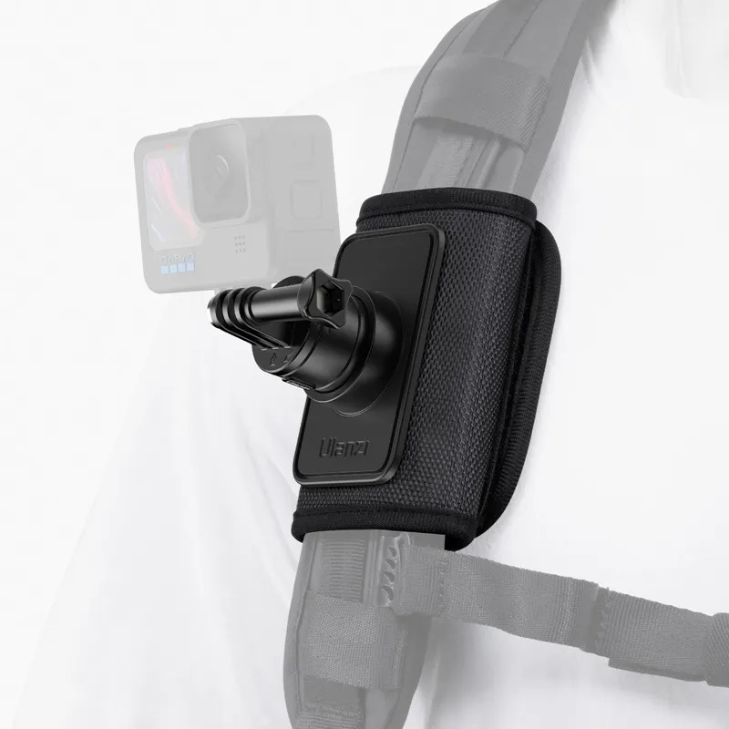 Close-up of the Ulanzi CO62 Go-Quick II magnetic quick-release base attached to a camera tripod
