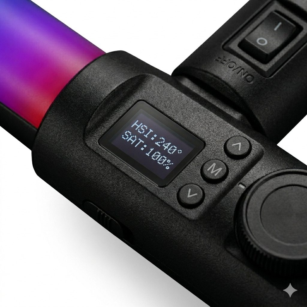 Product Short Title: Ulanzi VL110 RGB Tube Light – Portable Handheld LED Wand for Photography & Video - Image 4