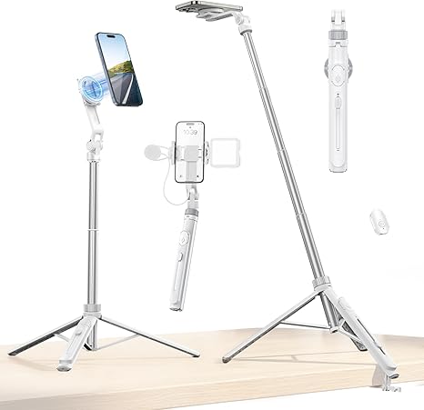 Ulanzi TT88 4-in-1 tripod used as an overhead rig for a product review video