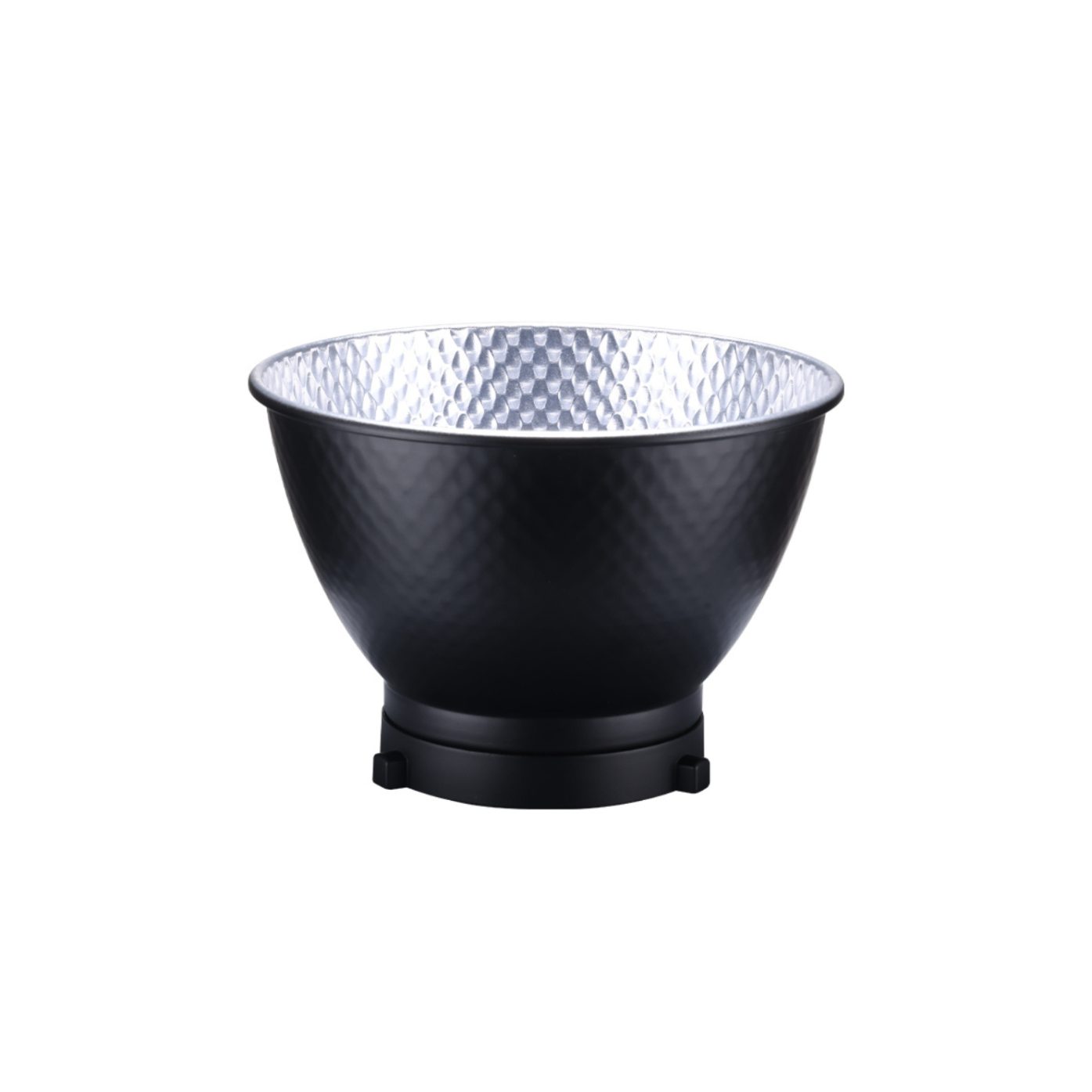 HT0027 5-in-1 collapsible circular light reflector with gold, silver, black, white, and translucent panels displayed.