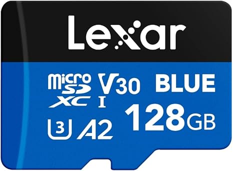 Lexar 128GB Play UHS-I microSDXC Memory Card for gaming and smartphones in Lagos Nigeria.