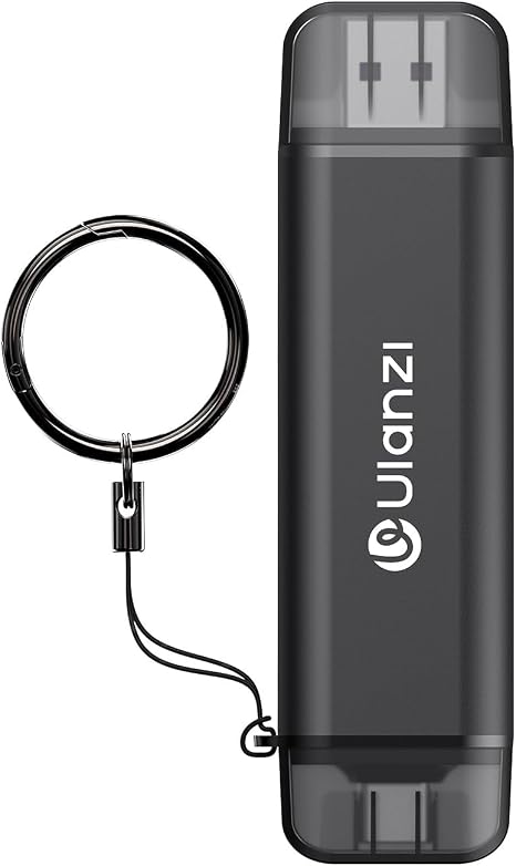 Ulanzi CR3 3-in-1 USB Card Reader High-Speed OTG Memory Reader for SD and MicroSD cards.
