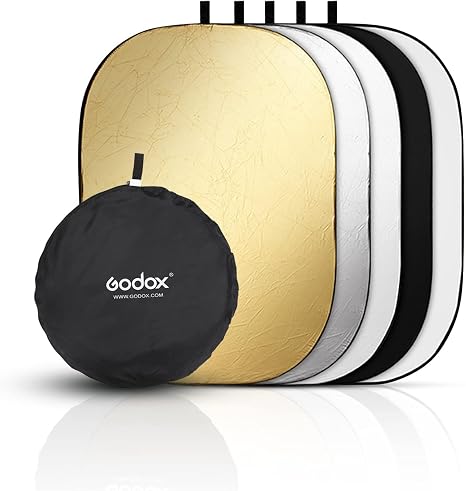 Godox 5-in-1 collapsible reflector 150x200cm light modifier in Lagos Nigeria.