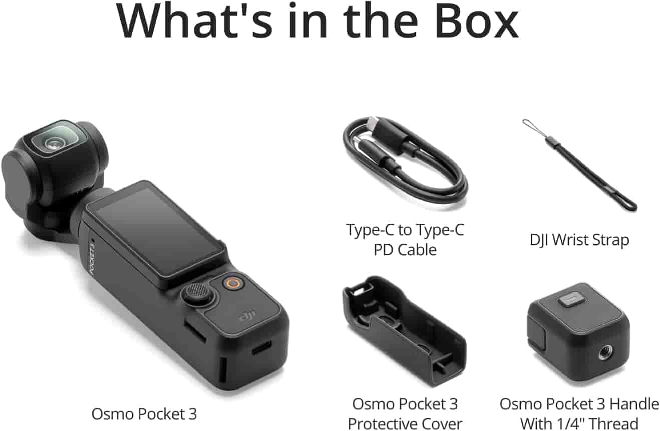 DJI Osmo Pocket 3 Vlogging Camera in Lagos, Nigeria handheld with rotated touchscreen