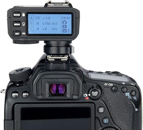 Godox X2T-C TTL wireless flash trigger for Canon cameras in Lagos Nigeria.