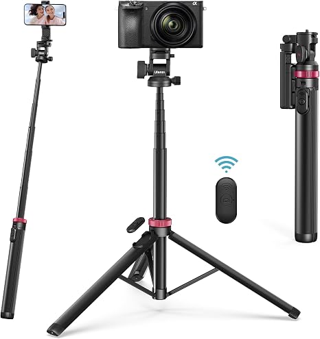 MT-78 Quick-Release Tripod with Cold Shoe Mount mini vlog stand for cameras and smartphones.