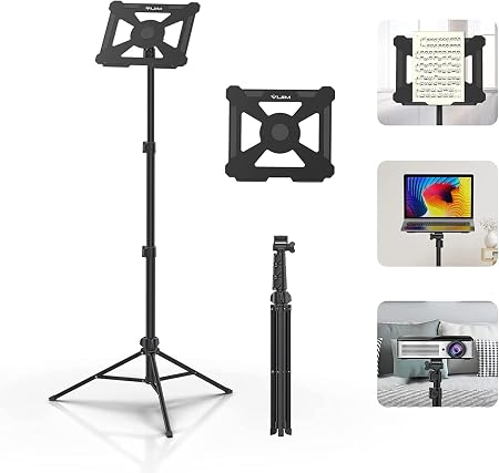 Ulanzi LT-01 Collapsible Tripod Stand for Laptops and Projectors set up for a presentation in Lagos Nigeria