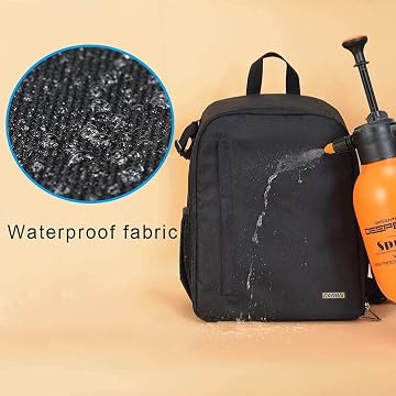 Caden Camera Bag waterproof photography backpack in Lagos Nigeria.